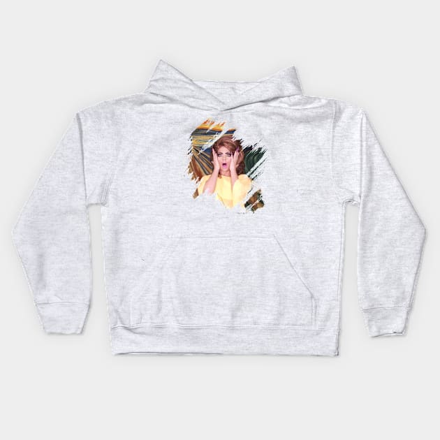 Alyssa Scream Kids Hoodie by fsketchr